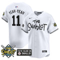Men's The Sandlot Vapor Premier Limited Jersey - All Stitched - White, Alan Yeah-Yeah