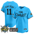 Men's The Sandlot Vapor Premier Limited Jersey - All Stitched - Light Blue, Alan Yeah-Yeah