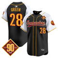 Men's Washington Commanders 90th Anniversary Patch Vapor Premier Limited Jersey - All Stitched - Black Alternate, Darrell Green