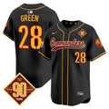 Men's Washington Commanders 90th Anniversary Patch Vapor Premier Limited Jersey - All Stitched - Black, Darrell Green