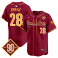 Men's Washington Commanders 90th Anniversary Patch Vapor Premier Limited Jersey - All Stitched - Burgundy, Darrell Green