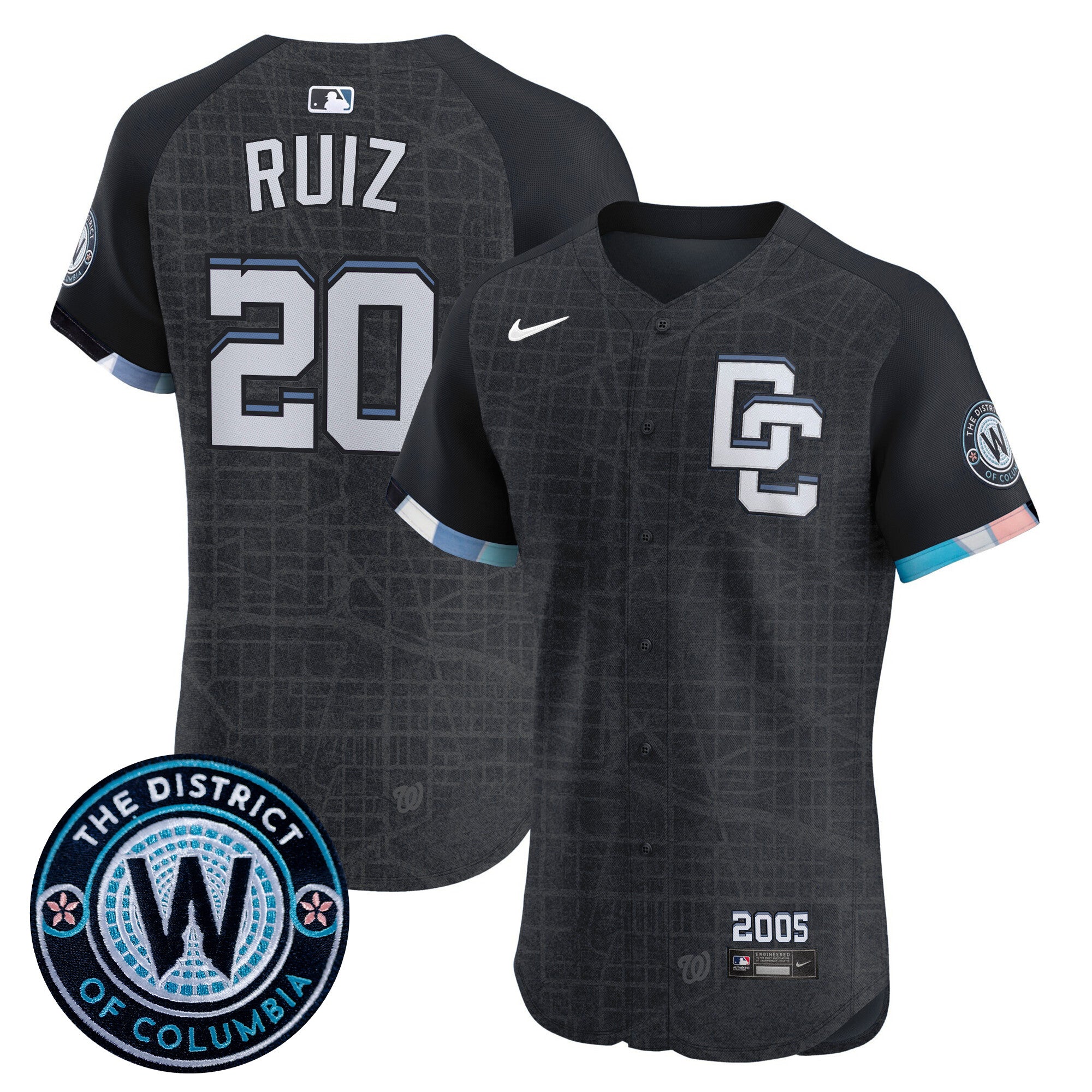 Men's Dodgers Mexico 2024 World Series Champions Vapor Premier Limited Jersey - All Stitched - White, Tommy Edman