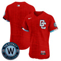 Men's Dodgers Mexico 2024 World Series Champions Vapor Premier Limited Jersey - All Stitched - Black, Team