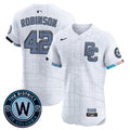 Men's Dodgers Mexico 2024 World Series Champions Vapor Premier Limited Jersey - All Stitched - Black, Mookie Betts
