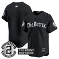 Men's Yankees 'The Bronx - Gothic Ink Drop Edition' Vapor Premier Limited Jersey - All Stitched - Black, Team