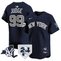 Men's Yankees Vapor Premier Limited Jersey - New York Patch - All Stitched - Alternate, Aaron Judge