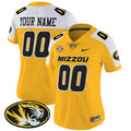 Missouri Tigers Vapor Limited Custom Jersey - All Stitched - Women, Gold Alternate