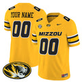 Missouri Tigers Vapor Limited Custom Jersey - All Stitched - Men, Gold