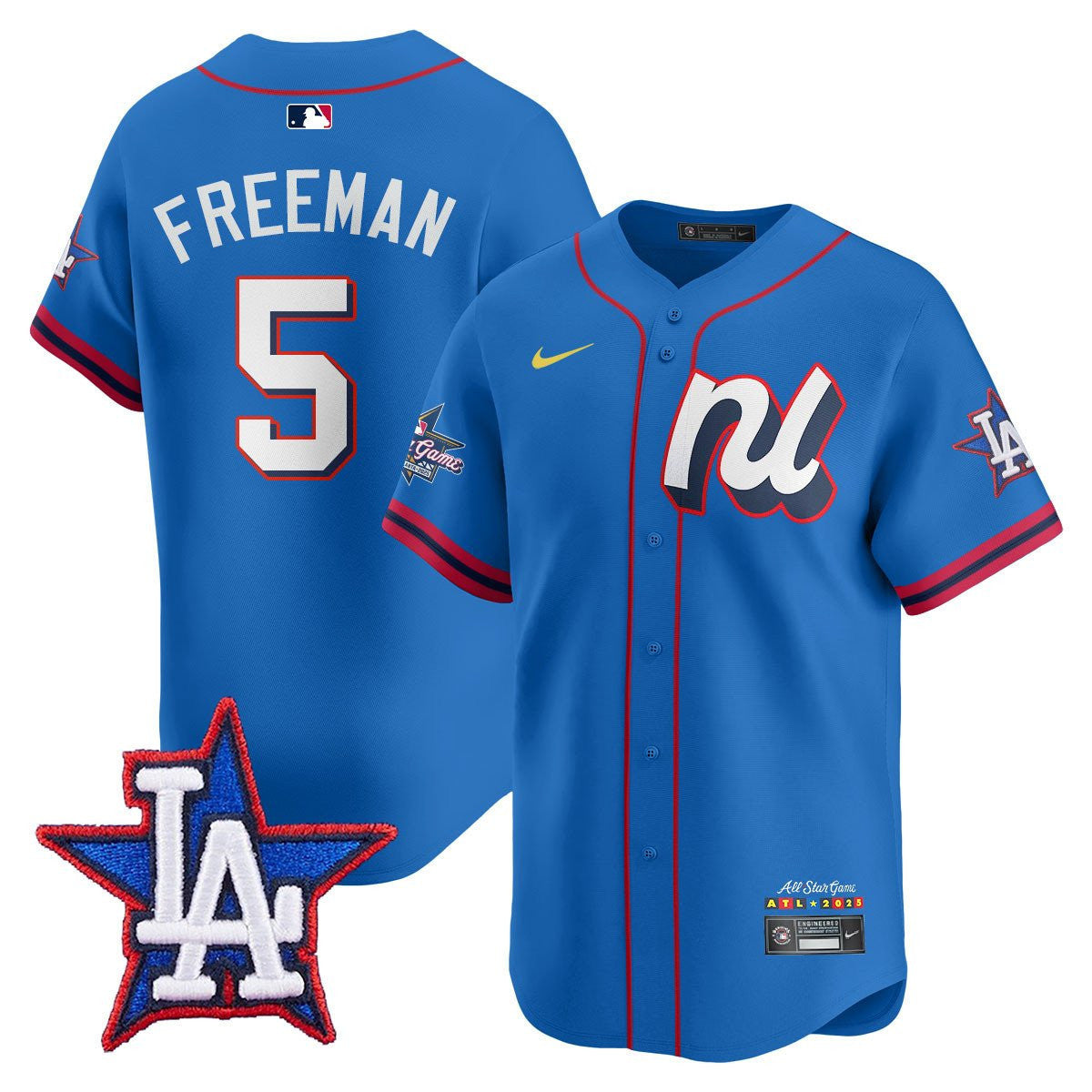National League 2025 MLB All-Star Vapor Premier Limited Jersey - All Stitched - Men, Freddie Freeman