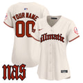 New York Yankees Nas Illmatic Vapor Premier Limited Custom Jersey - All Stitched - Women, Cream