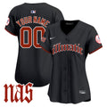 New York Yankees Nas Illmatic Vapor Premier Limited Custom Jersey - All Stitched - Women, Black