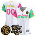 Padres Tony Gwynn & Faithful Patch Vapor Premier Limited Custom Jersey - All Stitched - Women, City Connect