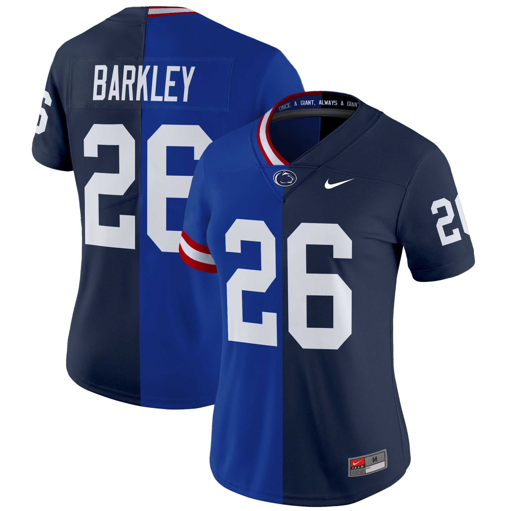Penn State Nittany Lions Split Vapor Limited Jersey - All Stitched - Women, Saquon Barkley (Giants)