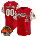 Phillies Halloween Vapor Premier Limited Custom Jersey V2 - All Stitched - Men, Red