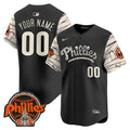 Phillies Halloween Vapor Premier Limited Custom Jersey V2 - All Stitched - Men, Black