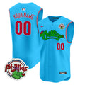 Phillies Phanatic Vapor Premier Sleeveless Custom Jersey - All Stitched - Youth, Light Blue