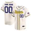 Savannah Bananas Vapor Premier Limited Custom Jersey - All stitched - Men, Cream