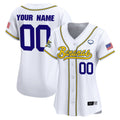 Savannah Bananas Vapor Premier Limited Custom Jersey - All stitched - Women, White