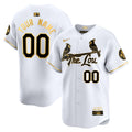St. Louis Cardinals 2024 City Connect Vapor Premier Limited Custom Jersey - All Stitched - Men, White Gold
