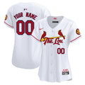 St. Louis Cardinals 2024 City Connect Vapor Premier Limited Custom Jersey - All Stitched - Women, White