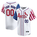 St. Louis Cardinals 2024 Independence Day Vapor Premier Limited Custom Jersey - All Stitched - Men, White
