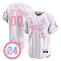 St. Louis Cardinals Bubblegum Pink Vapor Premier Limited Custom Jersey - All Stitched - Men, Pinstripe