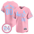St. Louis Cardinals Bubblegum Pink Vapor Premier Limited Custom Jersey - All Stitched - Men, Pink