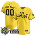 The Sandlot Vapor Premier Limited Custom Jersey - All Stitched - Men, Yellow