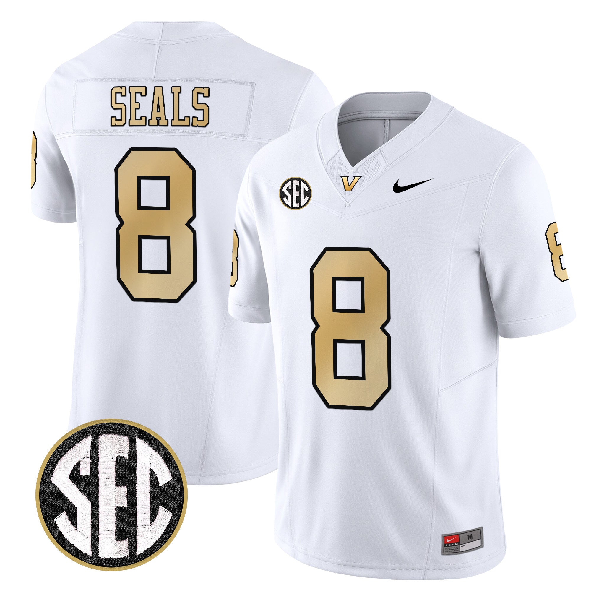 Vanderbilt Commodores 2024 Vapor Limited Jersey - All Stitched