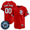 Men's Dodgers Fernando & 2024 World Series Champions Patch Vapor Premier Limited Jersey - All Stitched - White Alternate, Mookie Betts