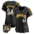 Women's Bengals Vapor Premier Limited Jersey - All Stitched - Black Gold, Sam Hubbard