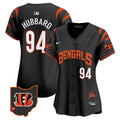 Women's Bengals Vapor Premier Limited Jersey - All Stitched - Black, Sam Hubbard