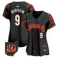 Women's Bengals Vapor Premier Limited Jersey - All Stitched - Black, Joe Burrow