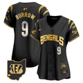 Women's Bengals Vapor Premier Limited Jersey - All Stitched - Black Gold, Joe Burrow