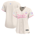 Women's Chiefs Bubblegum Pink Vapor Premier Limited Jersey - All Stitched - Cream, Team