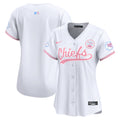Women's Chiefs Bubblegum Pink Vapor Premier Limited Jersey - All Stitched - White, Team