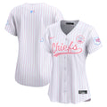 Women's Chiefs Bubblegum Pink Vapor Premier Limited Jersey - All Stitched - Pinstripe, Team