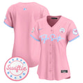 Women's Chiefs Taylor Swift Bubblegum Pink Vapor Premier Limited Jersey - All Stitched - Pink, Team