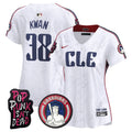Women's Cleveland Guardians MGK Vapor Premier Limited Jersey - All Stitched - White, Steven Kwan