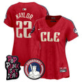 Women's Cleveland Guardians MGK Vapor Premier Limited Jersey - All Stitched - Red, Josh Naylor