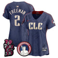Women's Cleveland Guardians MGK Vapor Premier Limited Jersey - All Stitched - City Connect, Tyler Freeman