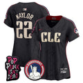 Women's Cleveland Guardians MGK Vapor Premier Limited Jersey - All Stitched - Black, Josh Naylor