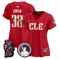 Women's Cleveland Guardians MGK Vapor Premier Limited Jersey - All Stitched - Red, Steven Kwan