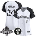Women's Dodgers 2025 LA Gothic Style Vapor Premier Limited Jersey - All Stitched - Alternate, Kobe Bryant