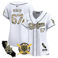 Women's Dodgers Armed Forces Day Vapor Premier Limited Jersey - All Stitched - White, Vin Scully
