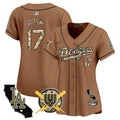Women's Dodgers Armed Forces Day Vapor Premier Limited Jersey - All Stitched - Brown, Shohei Ohtani