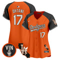 Women's Dodgers Halloween Vapor Premier Limited Jersey - All Stitched - Alternate, Shohei Ohtani