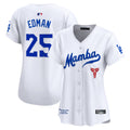 Men's Dodgers 2024 World Series Champions Gold Trim Vapor Premier Limited Jersey V3 - All Stitched - White Gold, Kobe Bryant