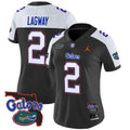 Women's Florida Gators 2024 Florida Patch Vapor Limited Jersey - All Stitched