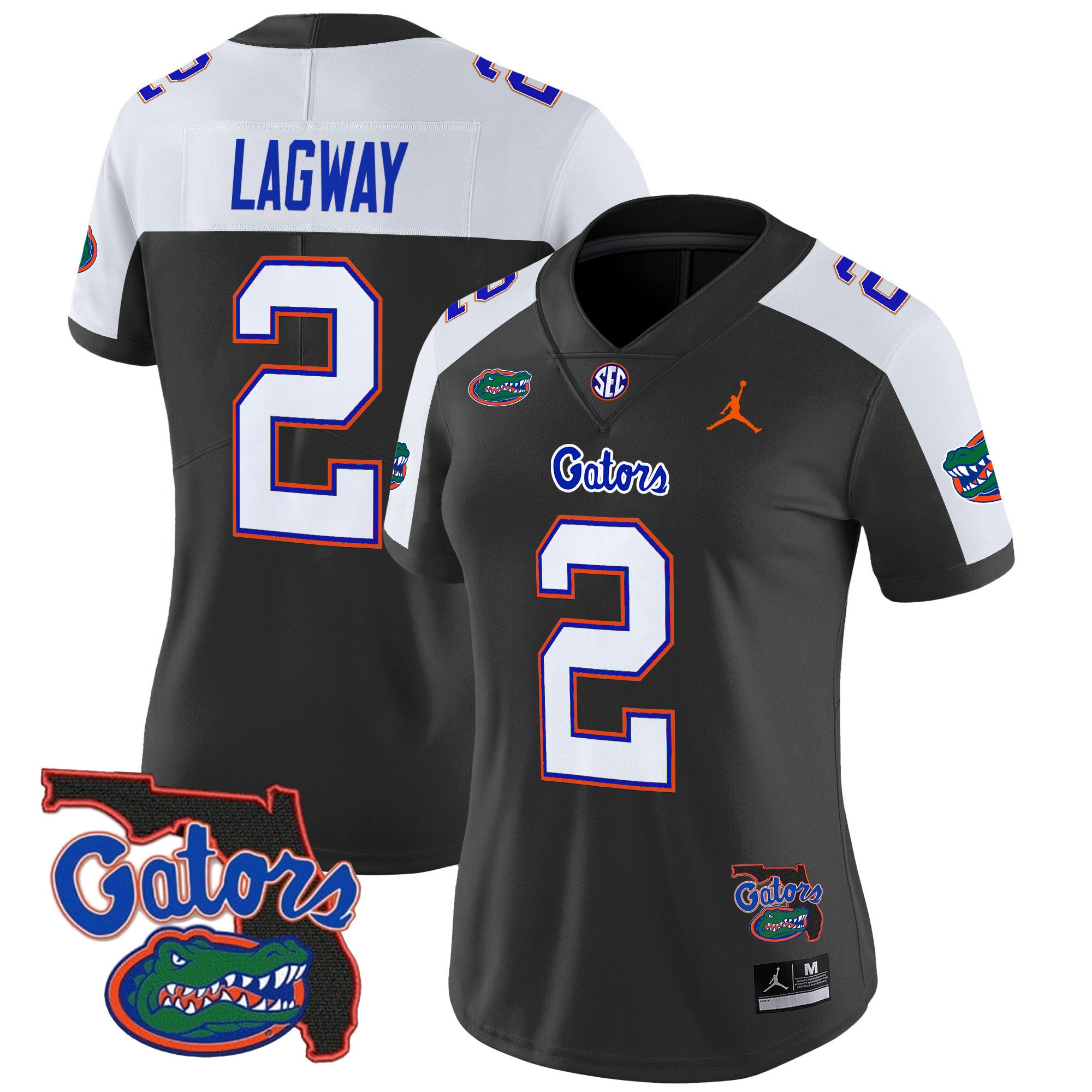 Women's Florida Gators 2024 Florida Patch Vapor Limited Jersey - All Stitched